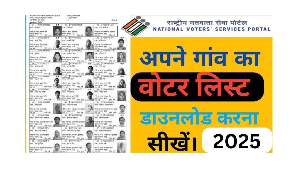 voter list download